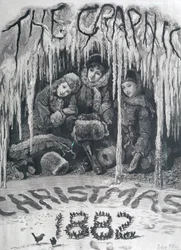 A „The Graphic” címlapja, 1882 karácsonya