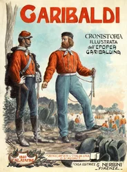 Giuseppe Garibaldi (1807-1882)az olasz egység (Risorgimento) hőse. A "Garibaldi, Cronistoria illustrata dell