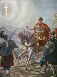I. Konstantin császár megtérése (metszet)