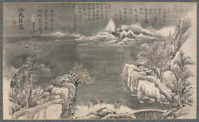 A Xiao és Xiang folyók nyolc nézetének egyike, 1788.
