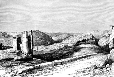 Fes, Marokkó, 1895.