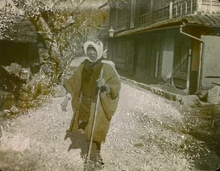 Egy japán férfi portréja 1900 körül - 1915 (fénykép)