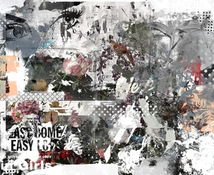 Easy Come Easy Go, 2017 (kollázs vászonra)