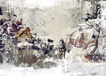 Tweeting Birds, 2015 (vegyes technika, vászon)