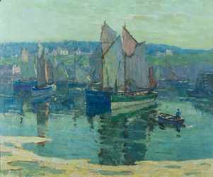 Concarneau (olaj, vászon)