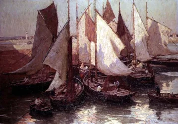 A rakpart, Honfleur