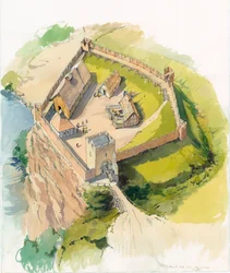 Barnard kastély, Durham, 1100