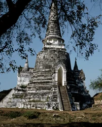 A buddhista templom sztúpája