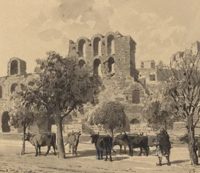 Herodes Atticus Színháza, 1890.