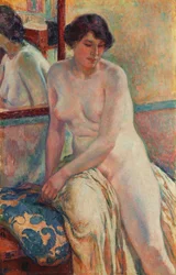A modell pihenője, 1912