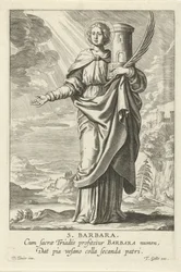 Szent Borbála Szent Borbála (cím a tárgyon) Feminine heiligen (sorozat címe) Mirror Illuminated Virgin (sorozat címe)