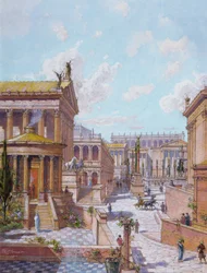 Az ókor római fóruma, 1914