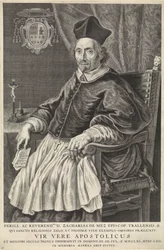 Zacharias de Mez, trallesi püspök portréja