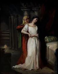 Desdemona visszavonul az ágyába