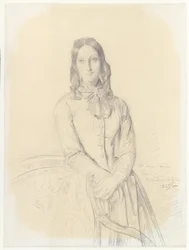 Madame Gabrielle Marcotte de Quivières portréja