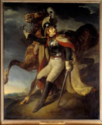 A tüzet elhagyó hajósebek Theodore Gericault festménye (1791-1824) 19. század V. 3,58x2,94 m