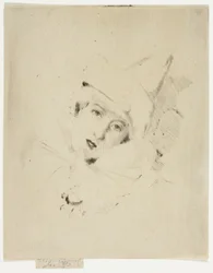 Pierrot, A hölgy portréja A. C.