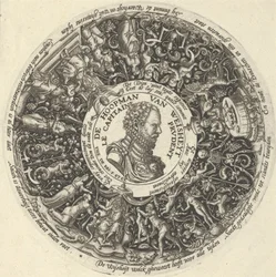 I. Vilmos portréja, a Tazza Designs sorozatból, kb. 1588.