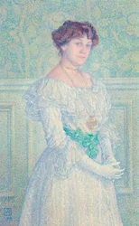 Laure Flé portréja, 1898.