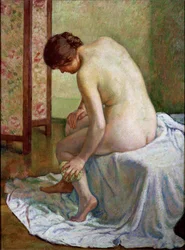 A fürdőző