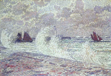 A tenger napéjegyenlőség idején, Boulogne-sur-Mer, 1900