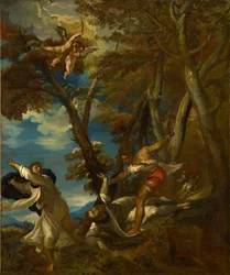 Szent Péter mártíromsága (Tiziano után)