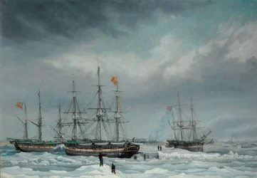 A Jane, Viewforth és Middleton gyorsan a jégen