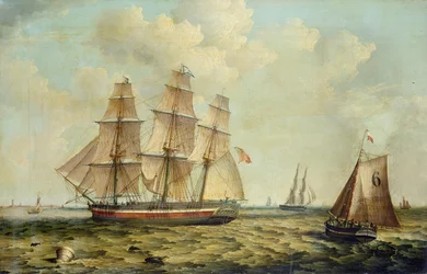 A hull-i "Halcyon" háromárbocos bárka
