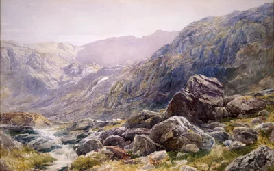 Llanberis-hágó, 1875.