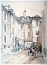 Austin Friars Street, London City, 1851.