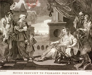 „Mózes elhozta a fáraók lányát”, 1809
