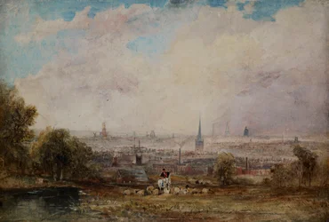 Birmingham távoli képe, 1825-1830