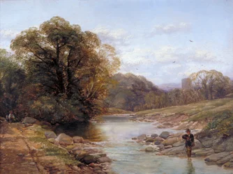 „Egy Sylvan Stream”, 19. század