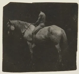 Samuel Murray Astride Eakins: Horse Billy, c. 1892.
