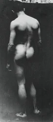 Álló akt Samuel Murray, c. 1890-1892.