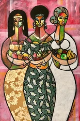 Carriers of Good Fruit, 2019 (vegyes technika, vászon)