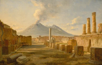 Fórum Pompejiben (festmény)