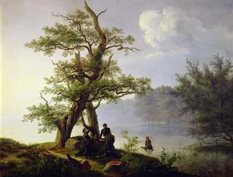 Vadászat vízimadarakra, 1828