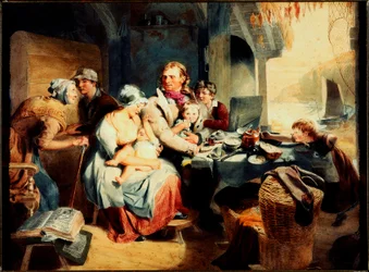 Halászkunyhó, 1810 (wc, vászonpapír)