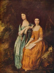 Elizabeth és Mary Linley, 1772