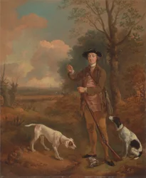 John Dade őrnagy, Tannington, Suffolk, kb. 1755.