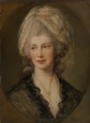 Charlotte királynő, 1782 körül (olaj, vászon)