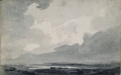 Látkép a lápvidékről, kb. 1800