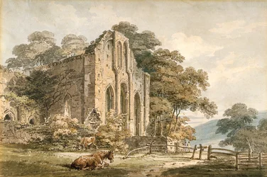 Valle Crucis apátság, Denbighshire, Észak-Wales