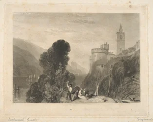 Dartmouth kastély, a Dart folyón