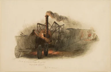 Régi mozdonymotor, Wylam Colliery