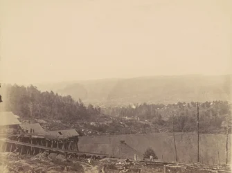 Von Storch Breaker, Del.  Hudson Canal Co., c. 1863-1865 (fénykép)