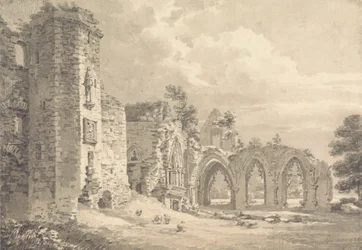 A Lincluden College romjai, Dumfries közelében