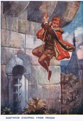 Gustavus megszökik a börtönből