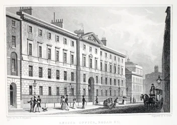 Excise Office, Broad Street, a "London and it